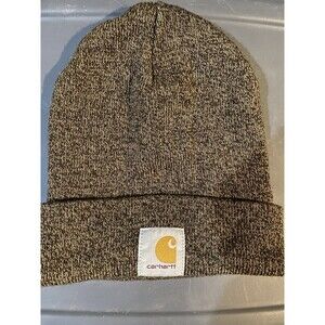 Carhartt A18 Men's Acrylic Watch Hat Brown/Beige, One Size
